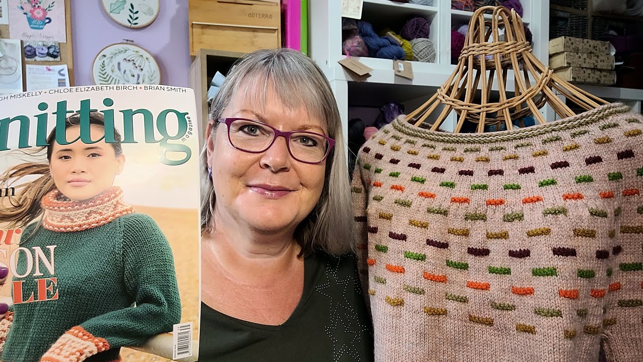 Knitting Magazine 235 - The Colour Dash Sweater