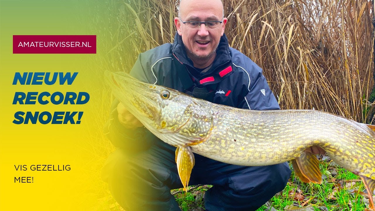 MONSTER SNOEK statisch op DOODAAS
