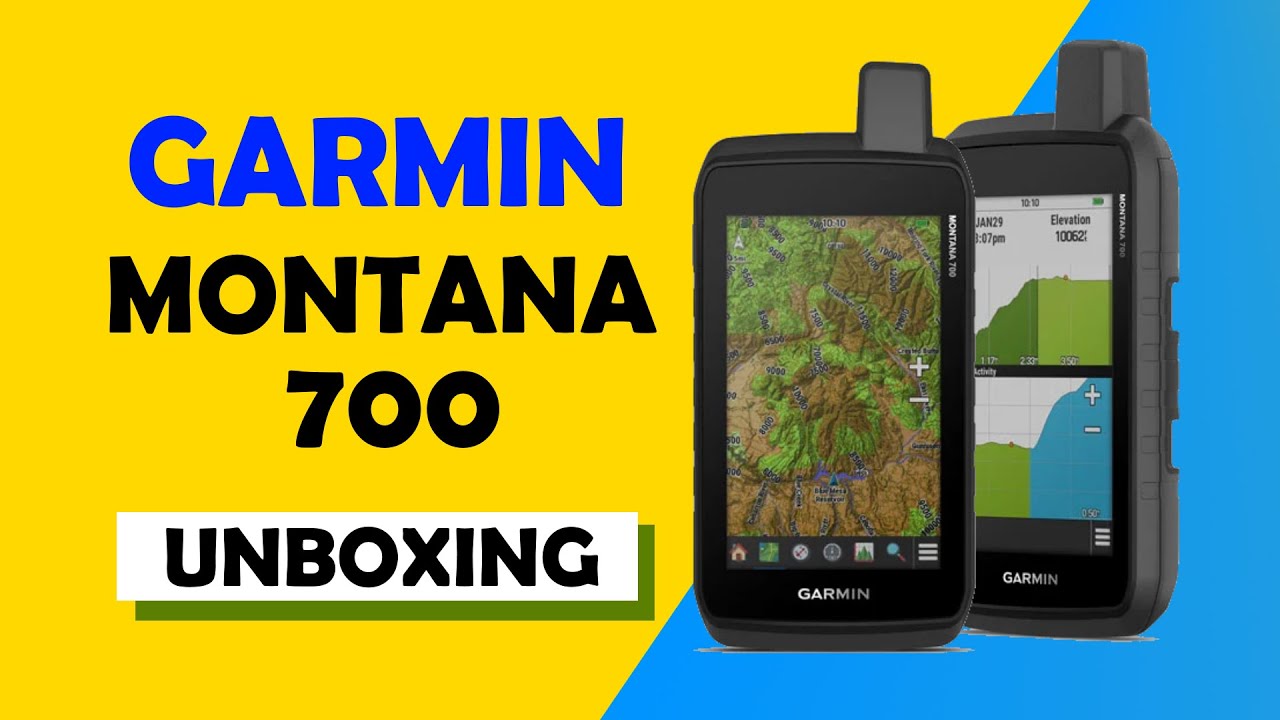 Garmin Montana 700 Unboxing 4K (010-02133-01)