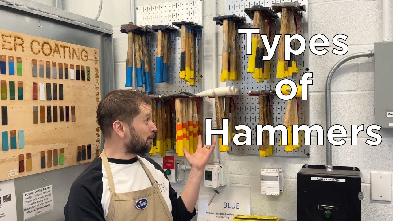 Types of Metalsmithing Hammers