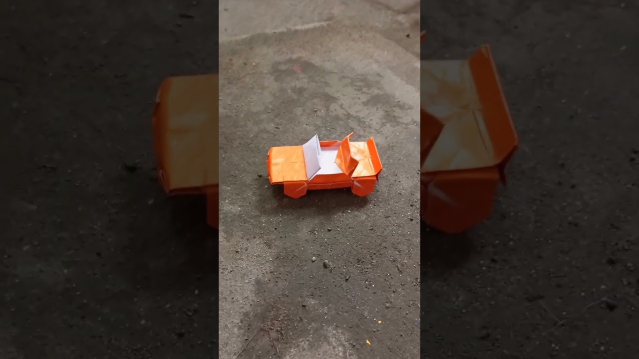 EASY ORIGAMI CAR | FULL TUTORIAL ORIGAMI CAR