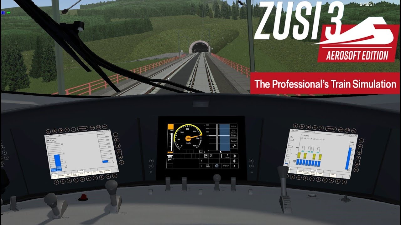 El mejor Simulador de trenes Zusi 3 Tutorial PZB/LZB/ERTMS