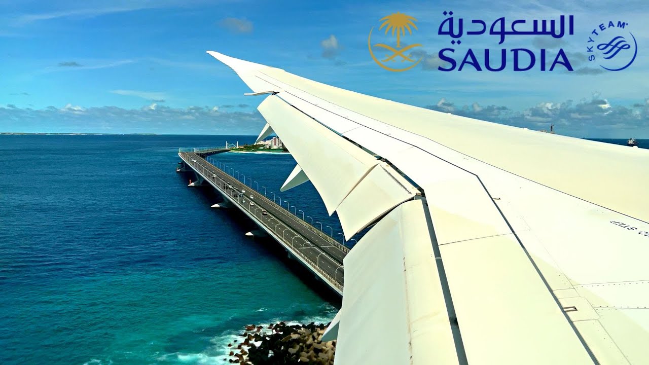 Saudia (Economy class) | 787-9 Dreamliner | Jeddah to Malé, Maldives |