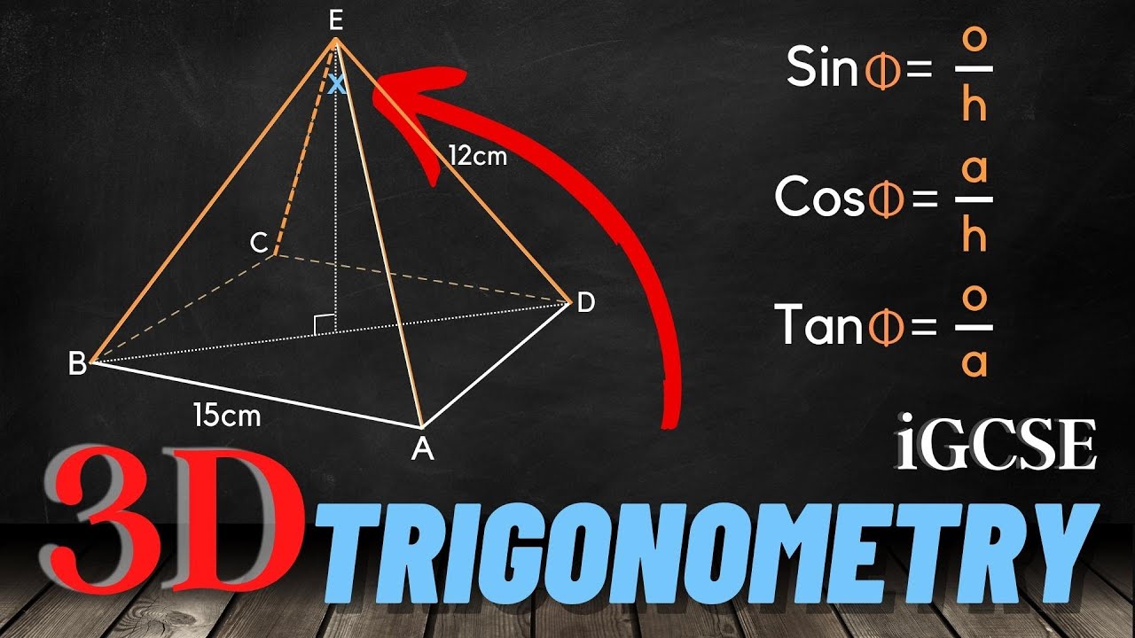 Do YOU know how to solve 3D Trigonometry? Exam questions answered!