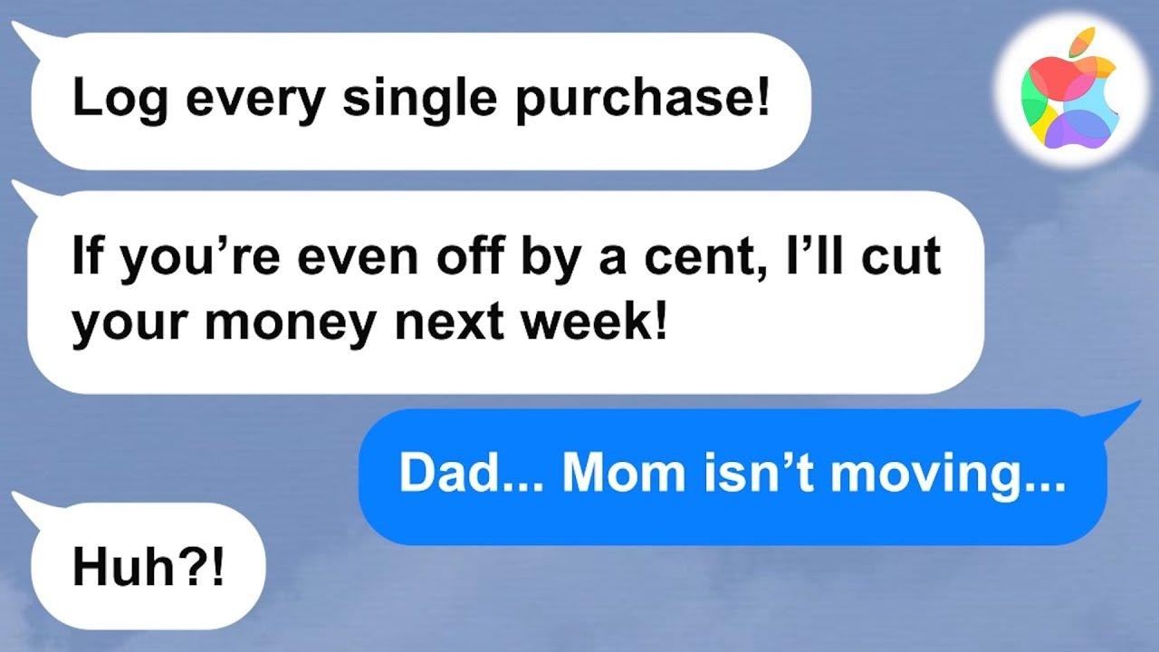 【Apple】My husband decided I need to survive off a $30 budget... while he buys a new golf bag!