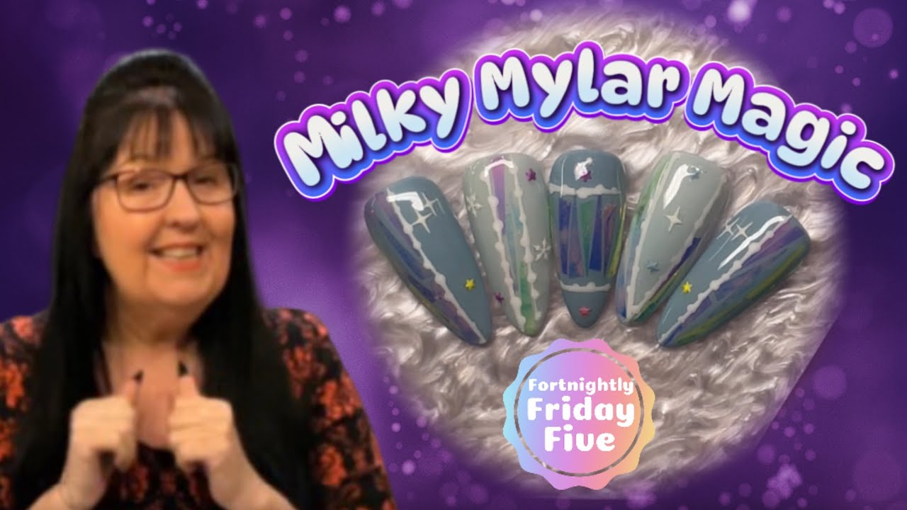 Волшебство молочной майларовой пленки: пастельные голубые тона и снежинки | Пятничная пятерка раз...