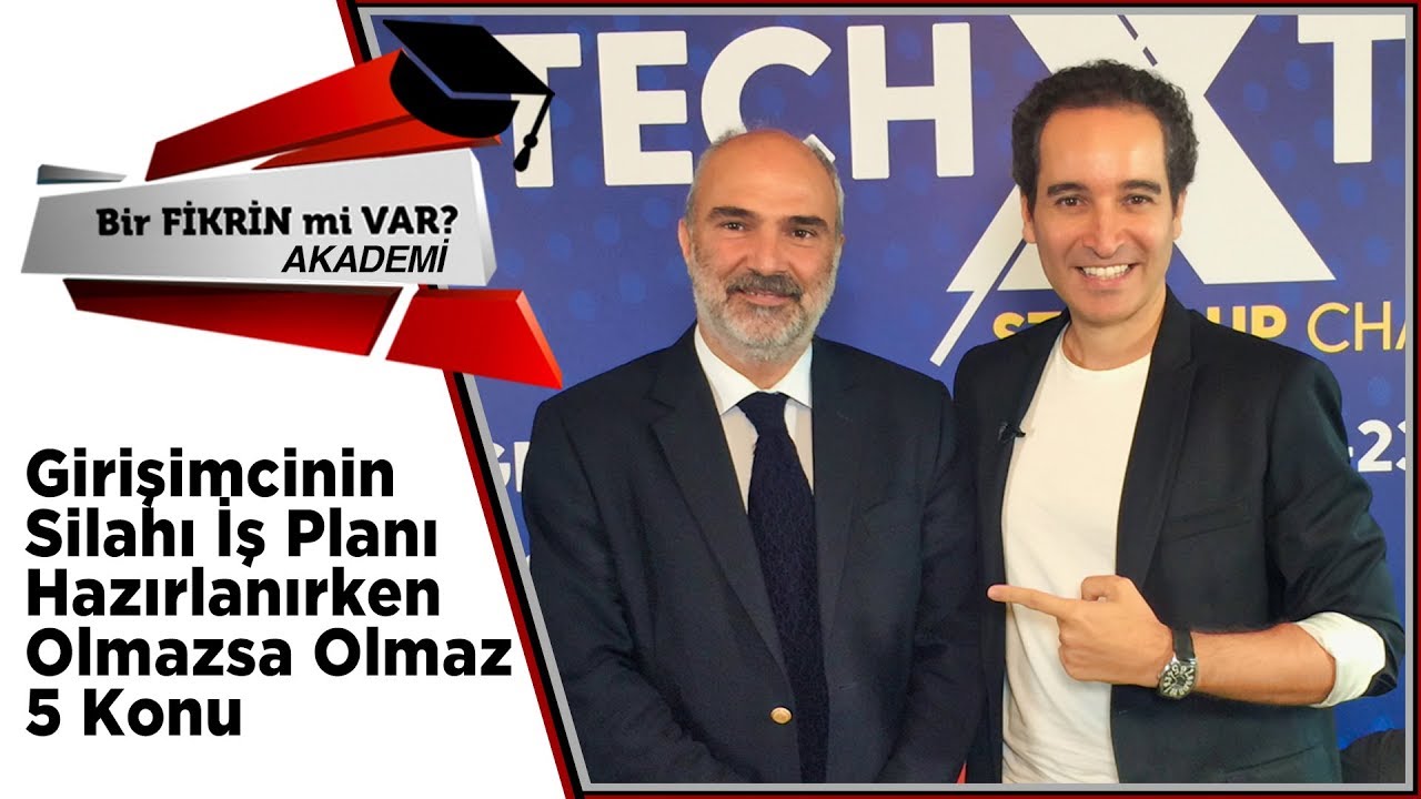 Girişimcinin Silahı İş Planı Hazırlanırken Olmazsa Olmaz 5 Konu – Ufuk Batum ve Fuat Sami