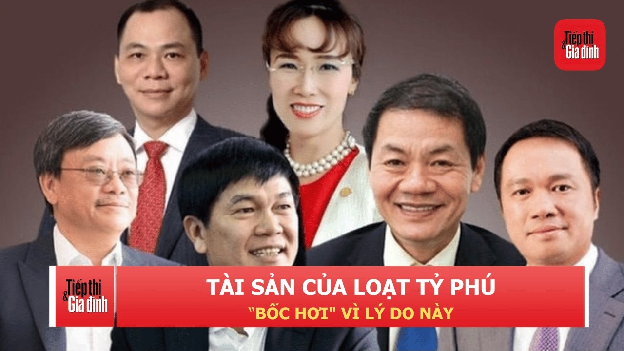Tài sản của ông Phạm Nhật Vượng và loạt tỷ phú Việt 
