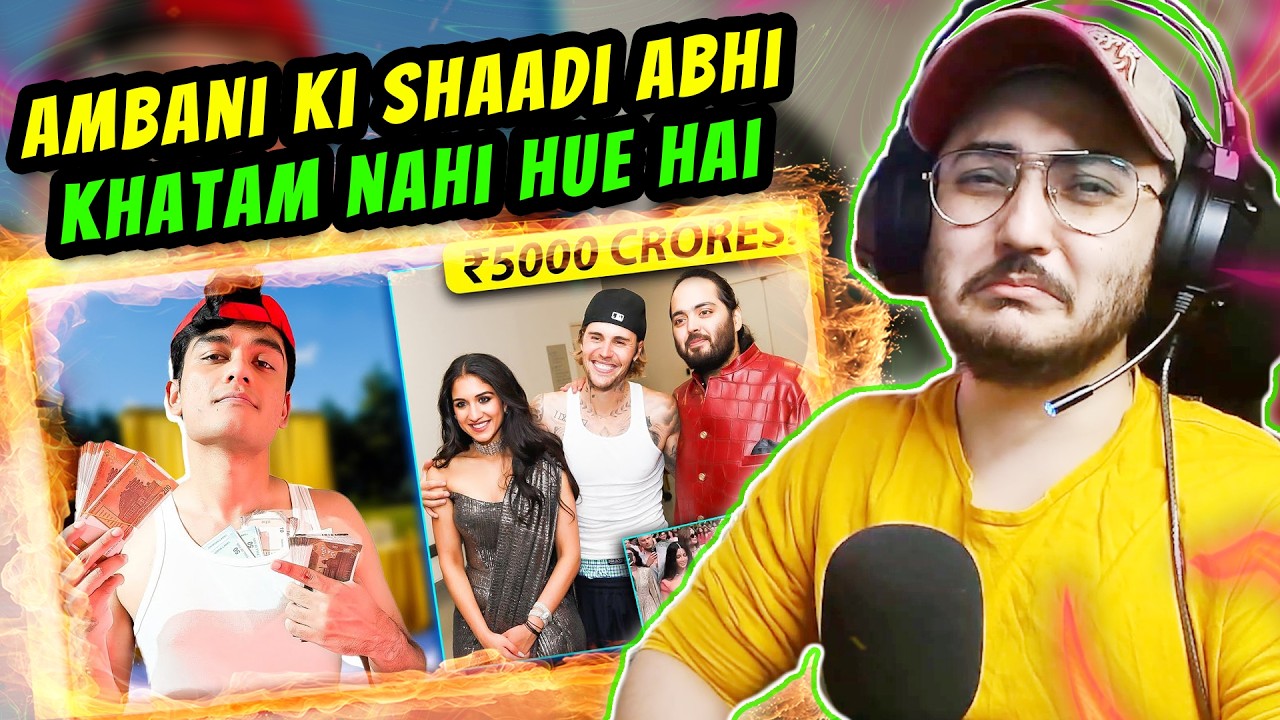 Truth of Ambani Wedding - LONGEST Shaadi Ever | Slayy Point | Reaction | WannaBe StarKid