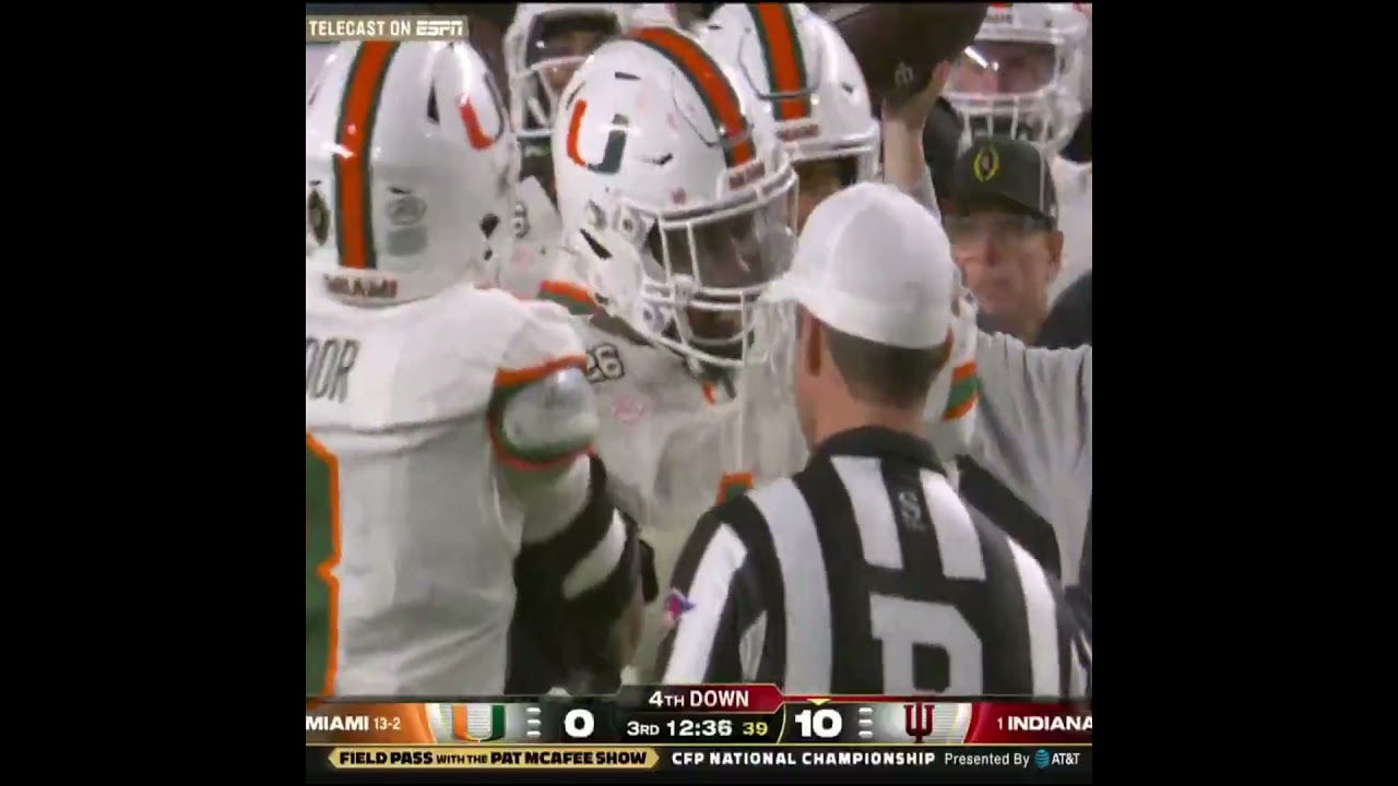 BIG TIME SACK BY RUEBEN BAIN 💪🏻💪🏻 Miami vs Indiana