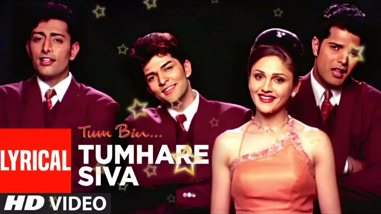 Tumhare Siva Full Song with Lyrics | Tum Bin | Anuradha Paudwal, Udit Narayan | ❤️
