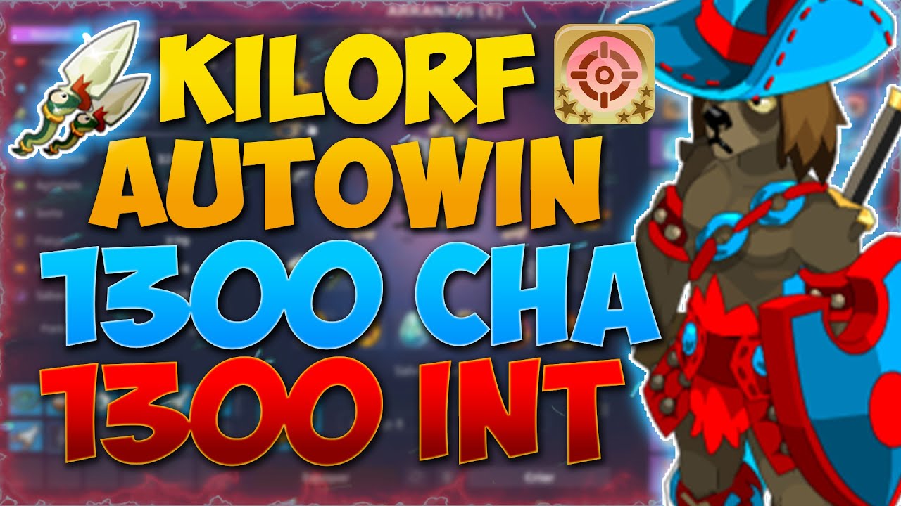 [DOFUS] PVP 1X1: KILORF AUTOWIN 1300 CHA + 1300 INT (CURA INFINITA)