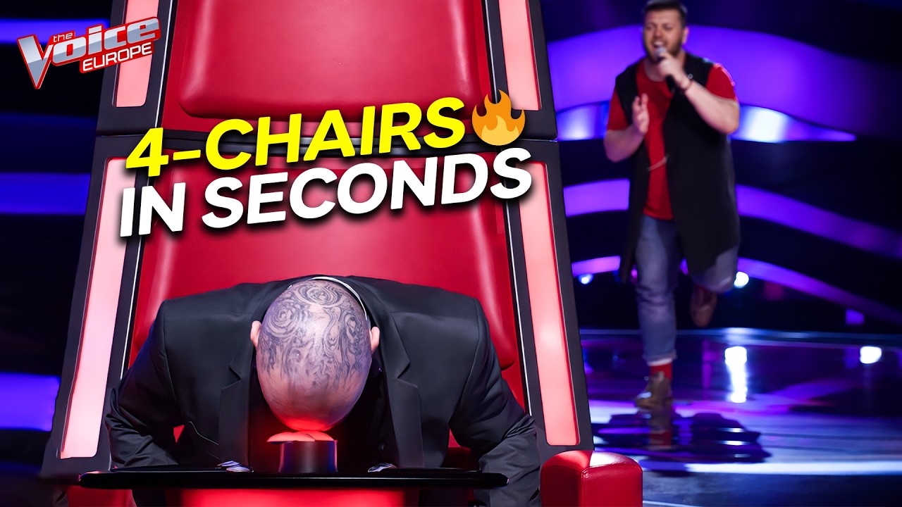 You've NEVER Seen a Blind Audition Like This Before! | The Voice Italy