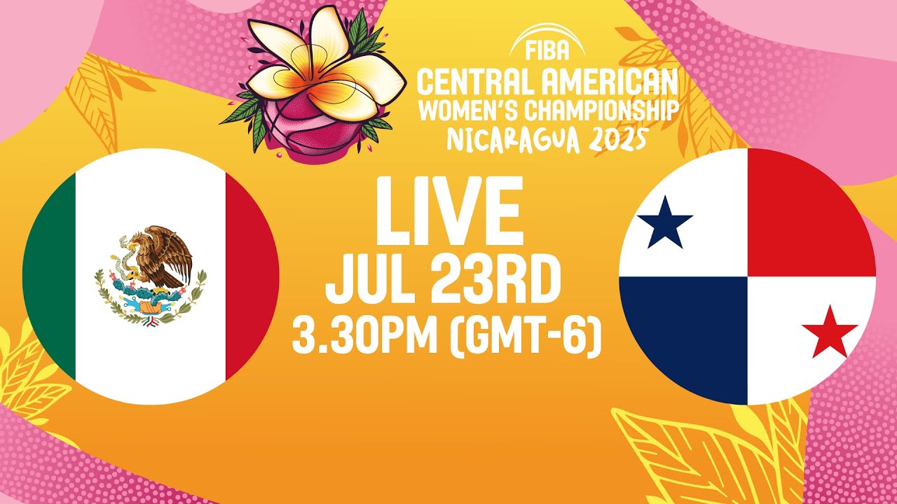 Group Phase | Mexico v Panama | Full Basketball Game | FIBA COCABA Women's Championship 2025