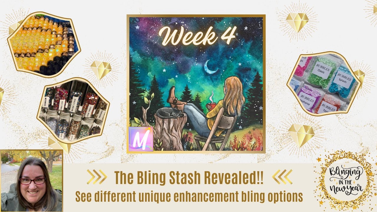 Week 4:  Bling Stash Revealed - What's in my stash and what would you like in yours?