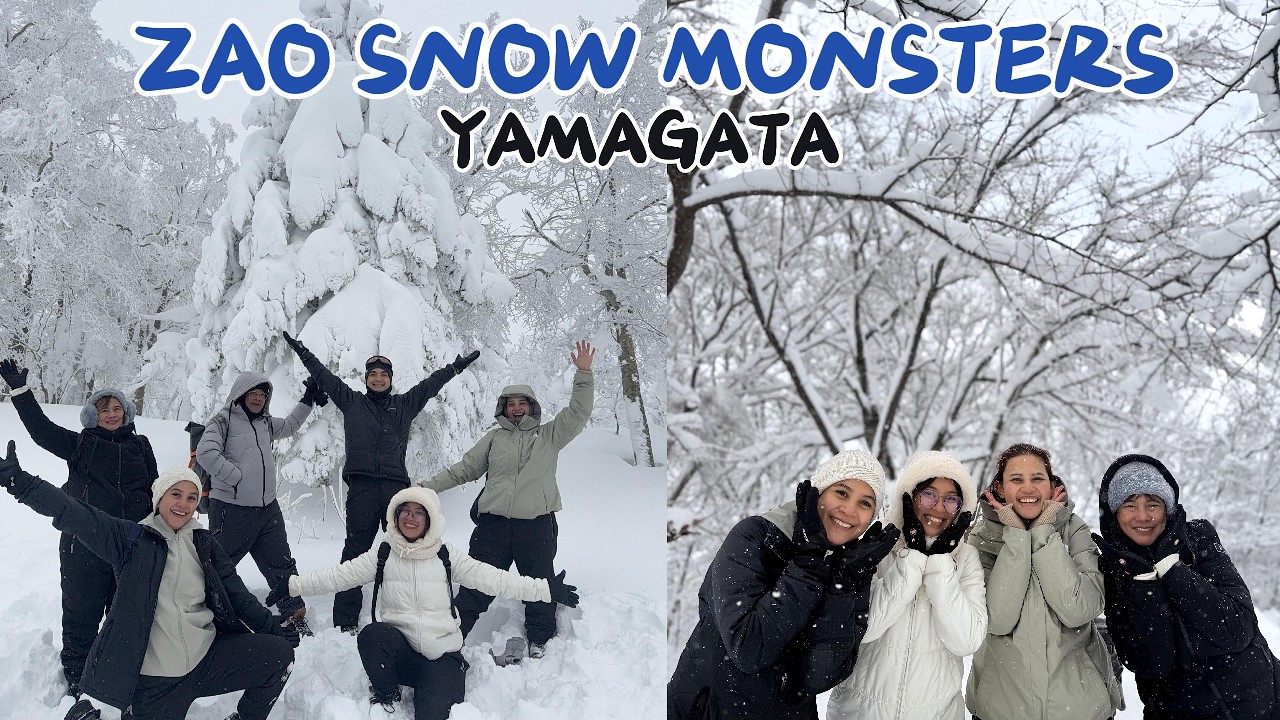 Zao Onsen Ski Resort | Snow Monsters | Comfort Hotel Yamagata | Mia and Carl