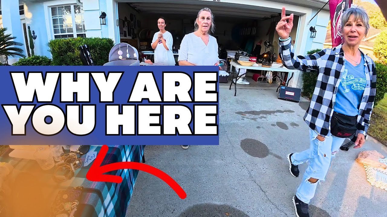 This Rare Vintage item did not fit into the rest of this garage sale!