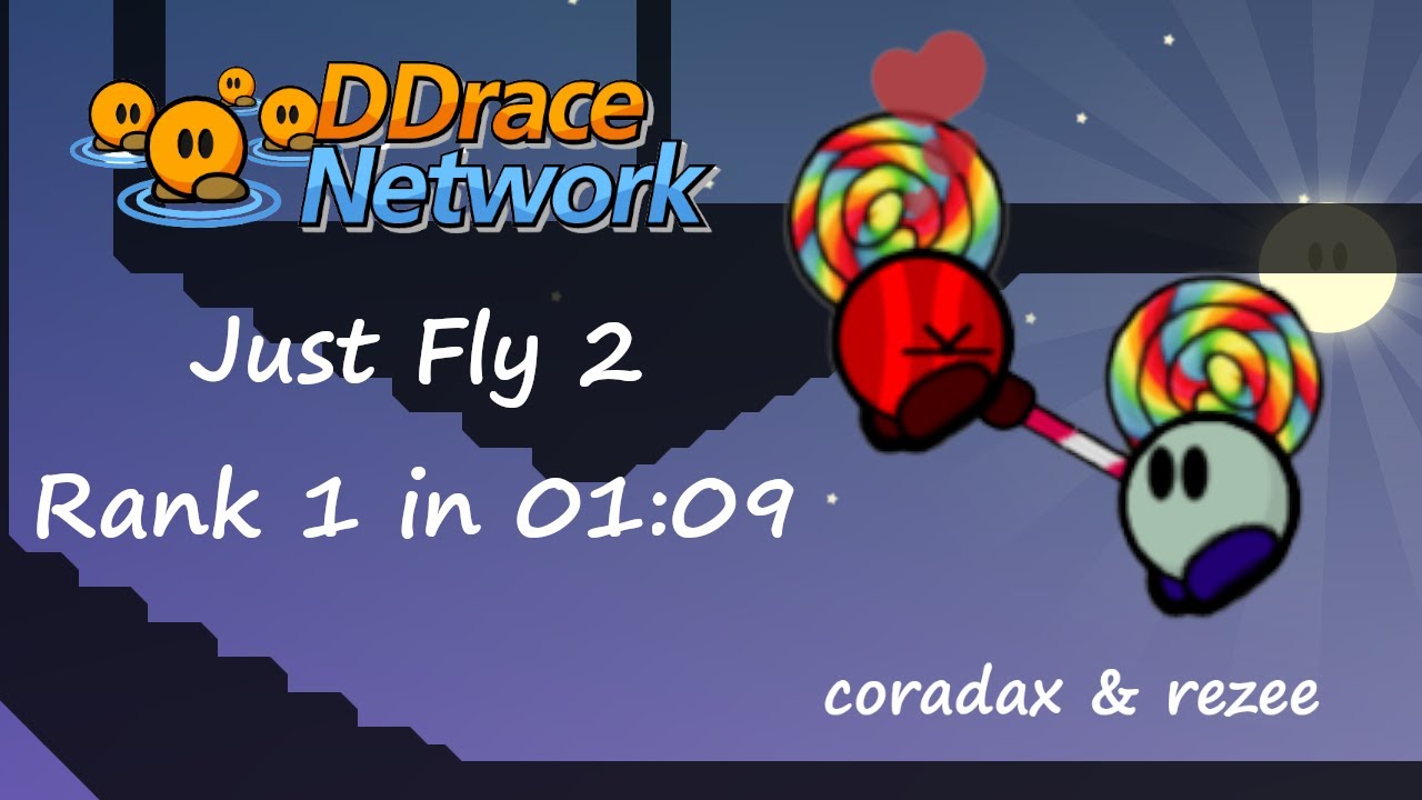 Teeworlds - Just Fly 2 Rank 1 in 