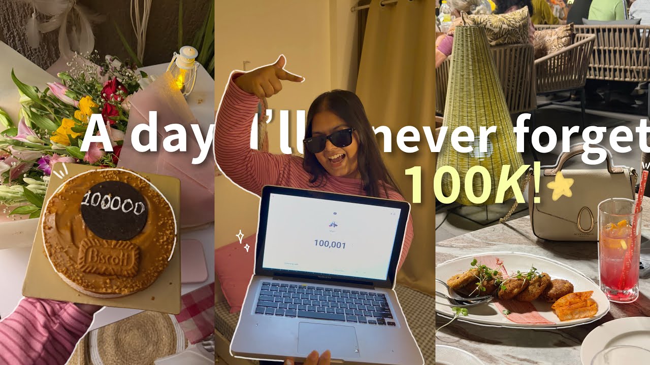 The Day We Finally Hit 100K on YouTube!🌟