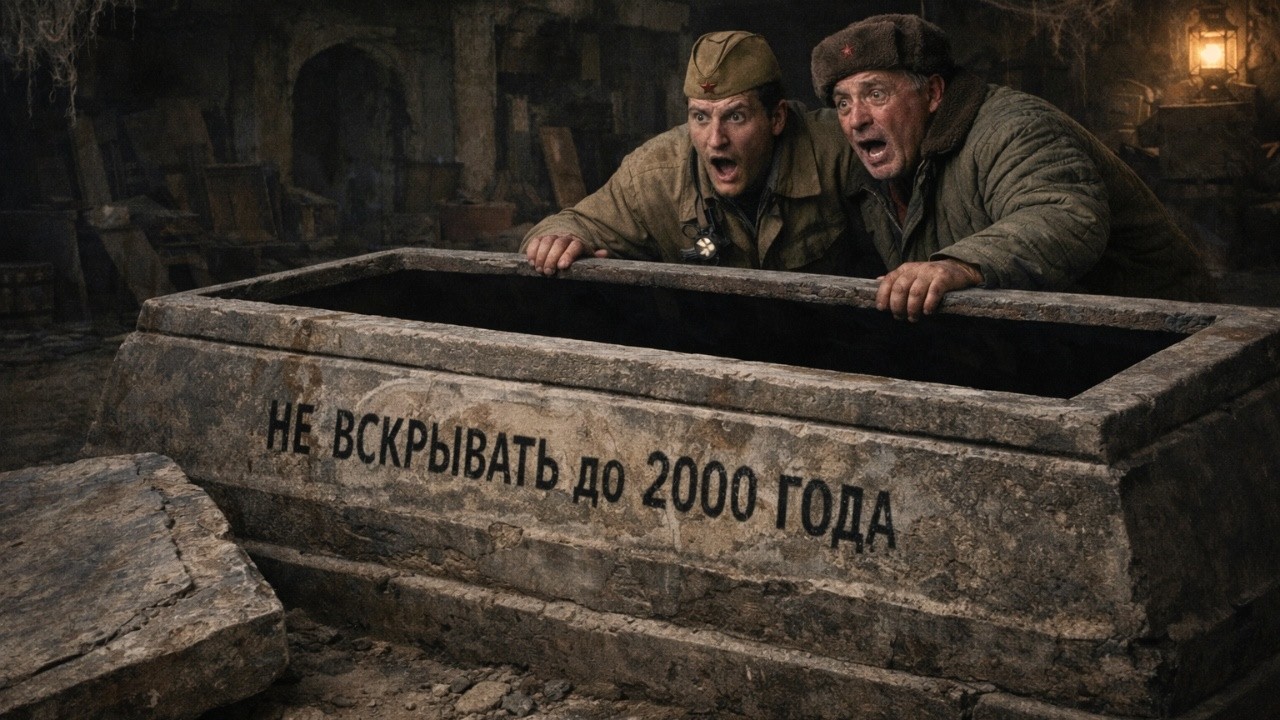 ГЕОЛОГИ НАШЛИ ДОМ ЗАСЫПАННЫЙ ЛИСТВОЙ В ТАЙГЕ. В ПОДВАЛЕ ОКАЗАЛСЯ САРКОФАГ С ПОСЛАНИЕМ