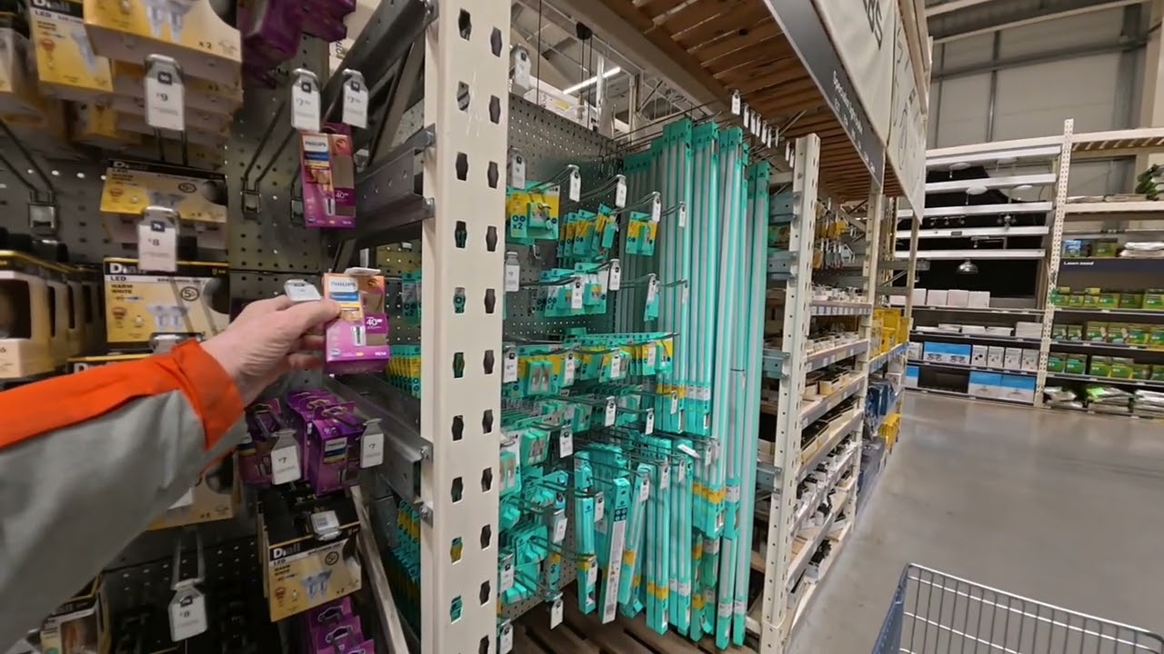 B&Q you need deep pockets in here