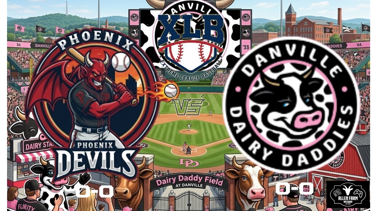 Who will win this duel of two stellar pitchers!? Phoenix Devils vs Danville Dairy Daddies