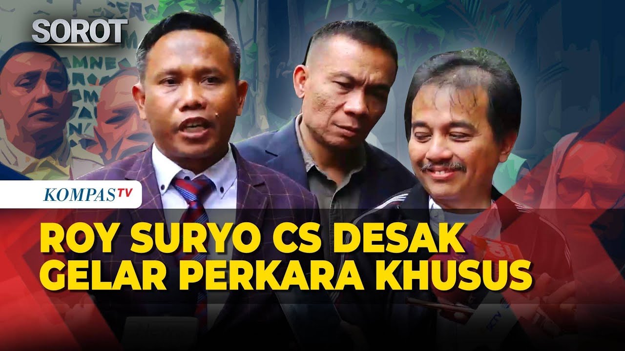 Datangi Polda Metro Jaya, Roy Suryo CS Desak Gelar Perkara Khusus Kasus Ijazah Jokowi