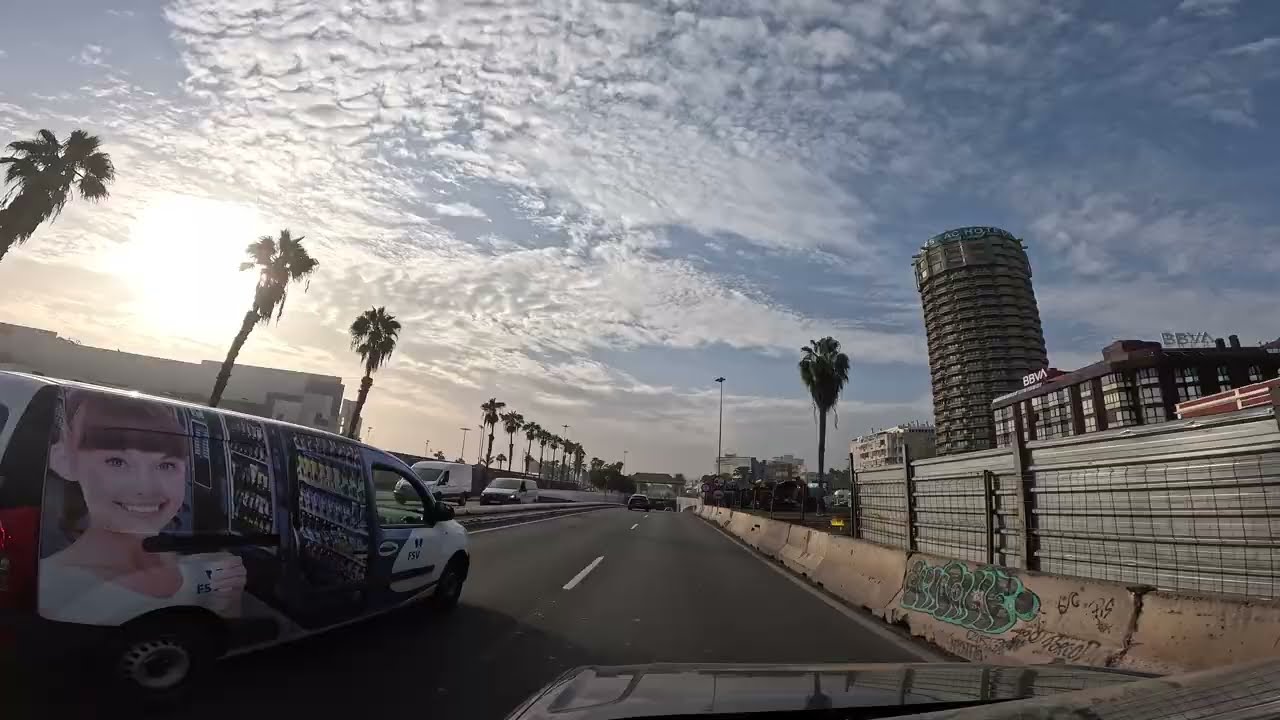 Ruta en Coche por Las Palmas 🌴 | Gran Canaria 4K