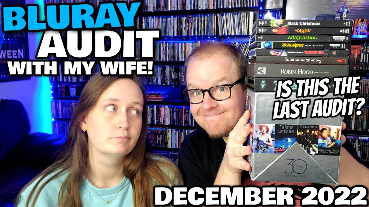 АУДИТ BLURAY С МОЕЙ ЖЕНОЙ! ** ДЕКАБРЬ 2022 ** Это будет последний аудит на моем канале?