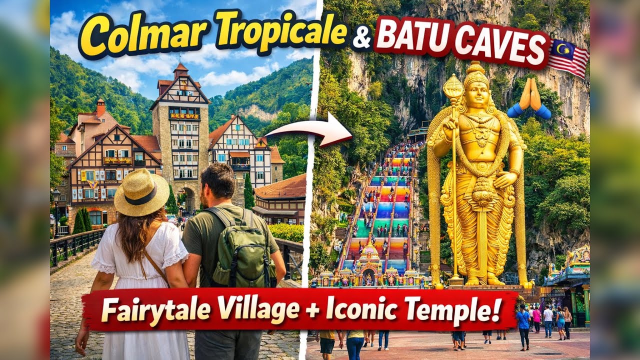 Day Tour: Colmar Tropicale &Batu Caves| Is it worth the visit?|What to see and expect? Honest review