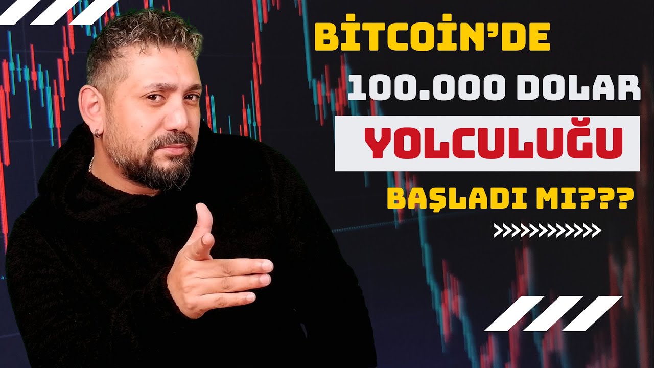 #Bitcoin Analiz - Bitcoin'de 100.000 Dolar Yolculuğu Başladı Mı? Btc Teknik Analiz Forex