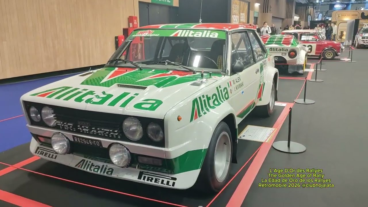 Rétromobile 2026 - L'Age D'Or des Rallyes - La Edad de Oro de los Rallyes