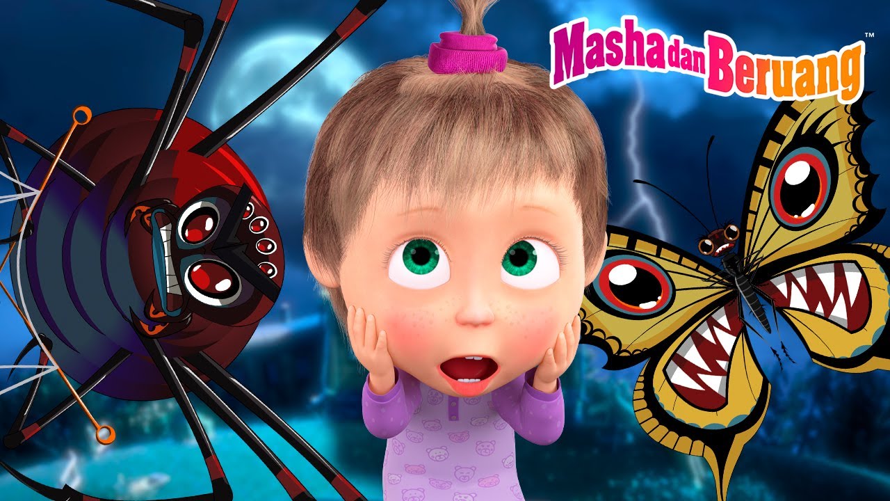 Kisah Seram Masha 👻 Legenda Menyeramkan Tentang Serangga 🪰🕷(Episode 11) 📺 Masha's Spooky Stories