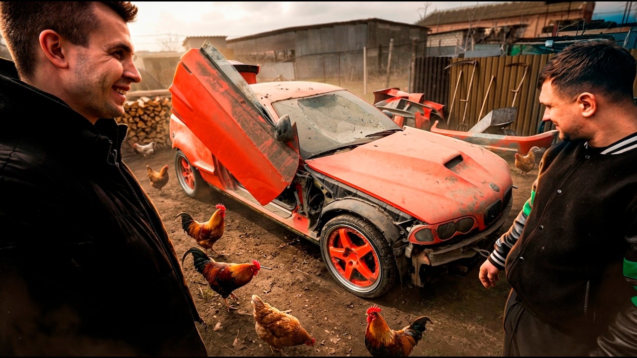 Вложили 10 миллионов и забыли на 13 лет! BMW M3 из огорода...