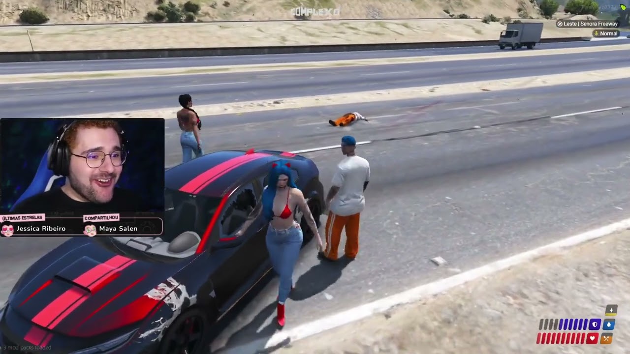 Batata atropela Chunin depois de saber de traição! - Park Tiffany GTA RP
