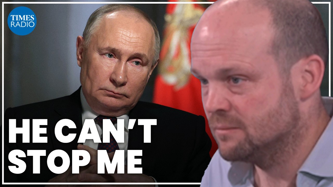 &lsquo;Pathetic&rsquo; Putin wants me arrested for going to Kursk | Jerome Starkey