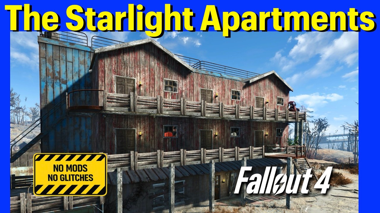Постройте апартаменты «Звёздный свет»! Учебник Fallout 4 без модов и глюков