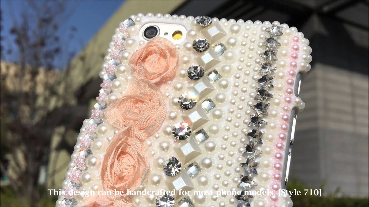 Pearlescent Pink Roses Design (style 710) by LUXADDICTION