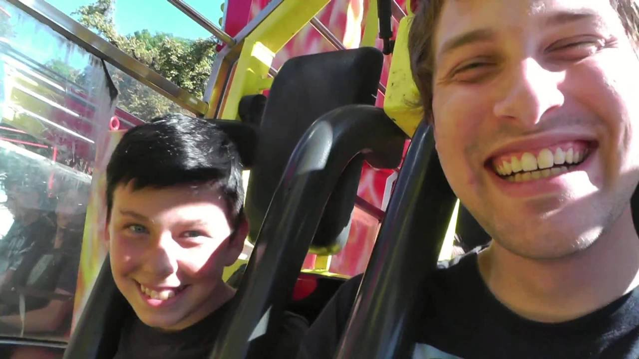 Bartolomějská pouť 2016 - ATRAKCE KAMIKAZE ZA JÍZDY / ATTRACTION KAMIKAZE ON-RIDE