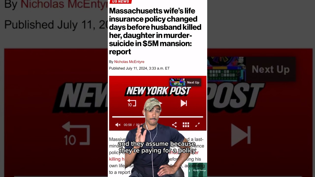 The Major Components of a Life Insurance Contract and The Kamal Murder Story