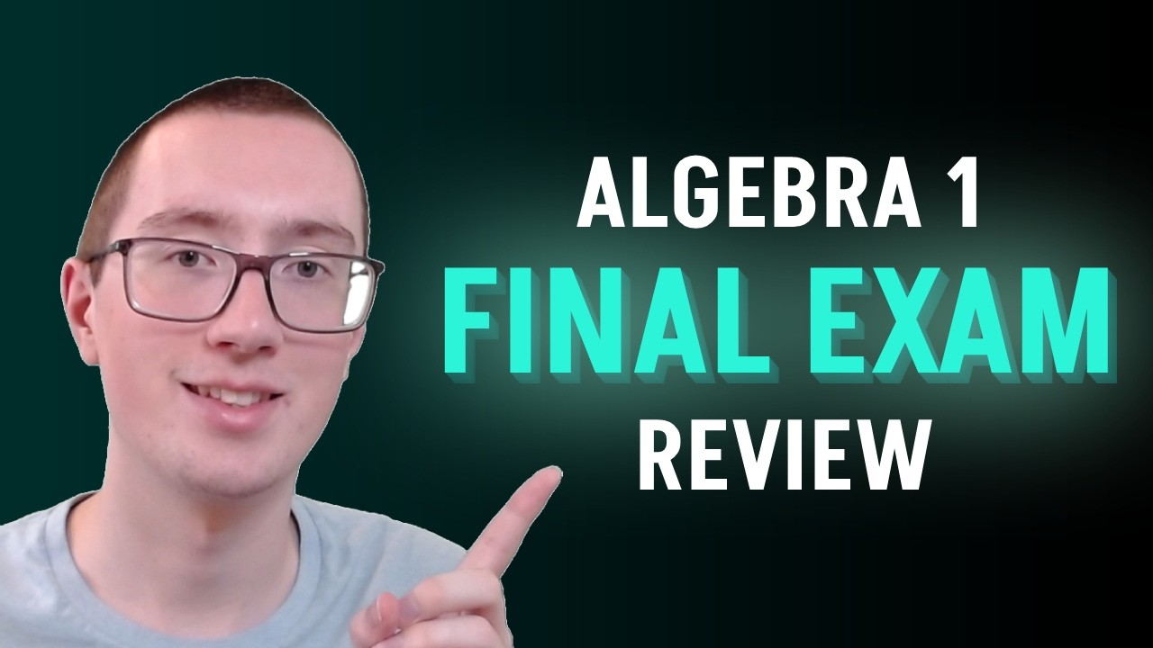 The Ultimate Study Guide for Algebra 1 Final Exams!