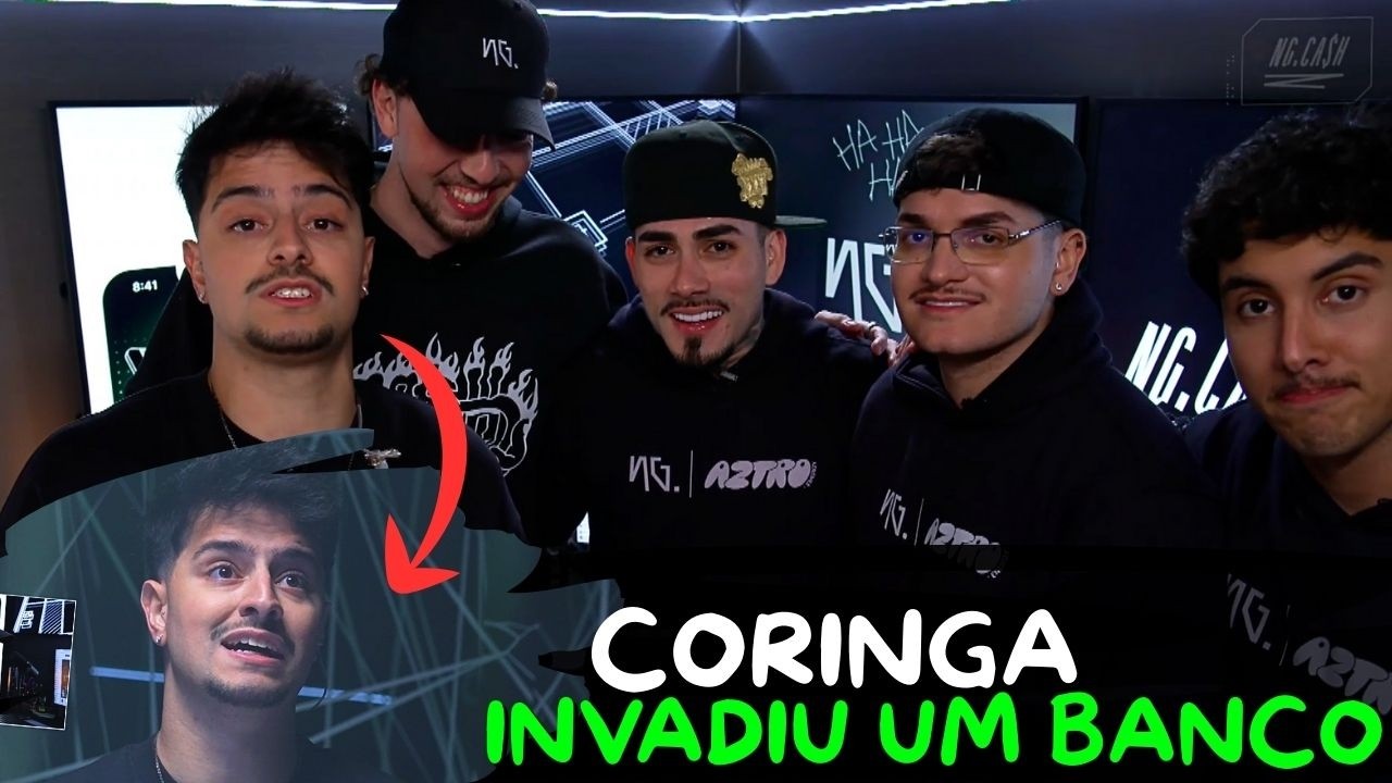 CORINGA INVADIU UM BANCO PARA SE TORNAR SÓCIO - FT. NG.CASH