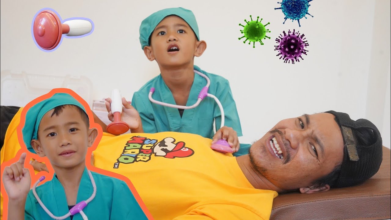 TIDAK CUCI TANGAN 😰 PERUTKU SAKIT - MAIN DOKTER DOKTERAN