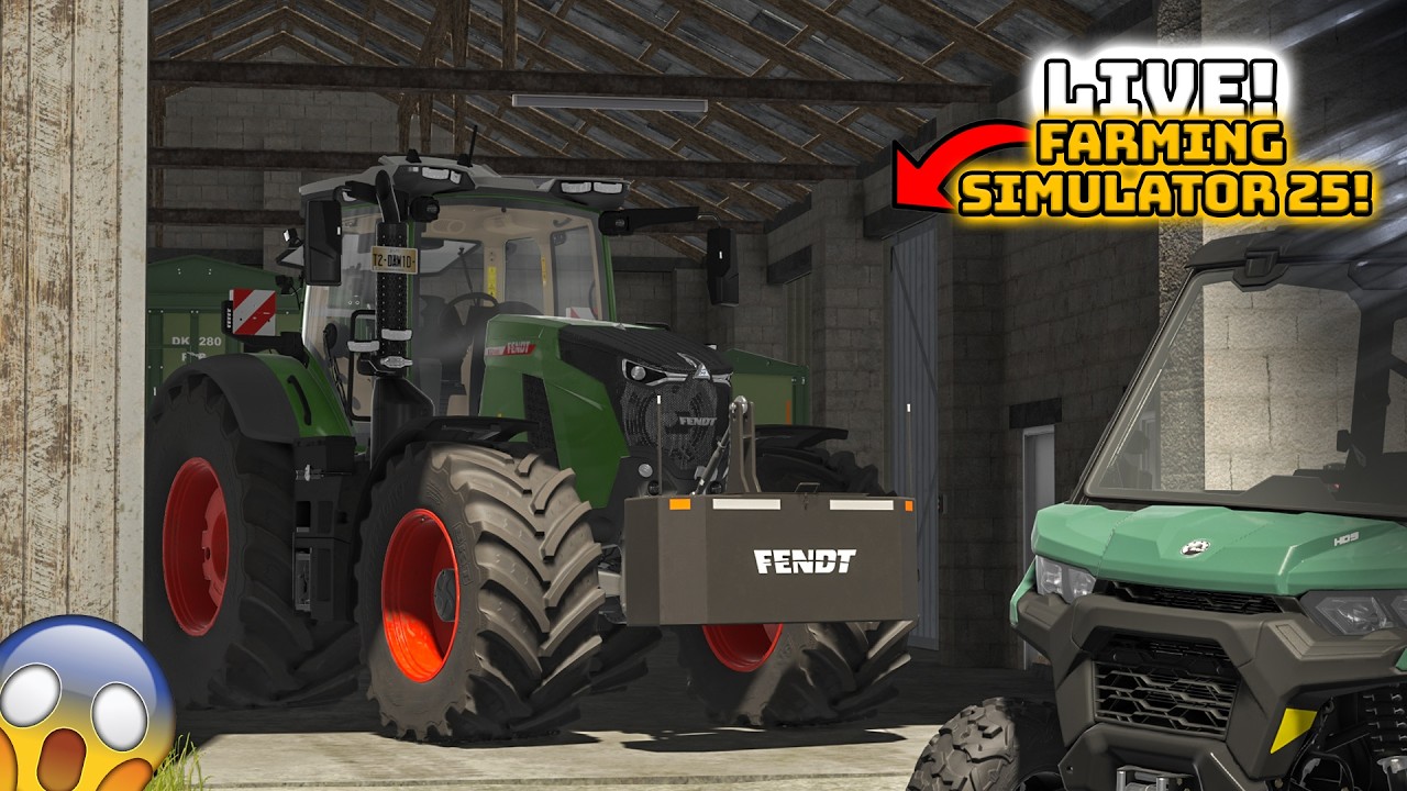 🔴LIVE! - Zostaniesz moją bebebelką?🥹 Farming SImulator 25🔥 #fs25 #farmingsimulator25