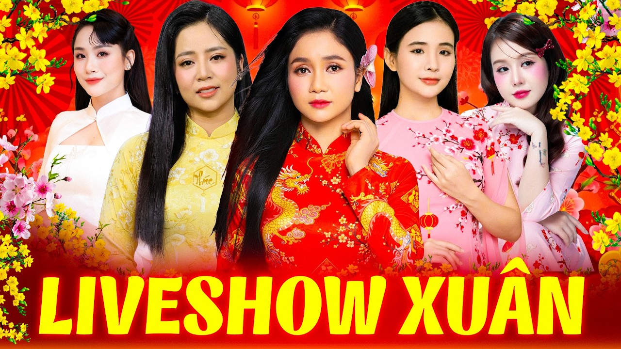 LIVESHOW NHẠC XUÂN MÙNG 1 TẾT ĐÓN THẦN TÀI - Mở Thật To Nhạc Xuân Bolero Nhiều Ca Sĩ May Mắn Cả Năm