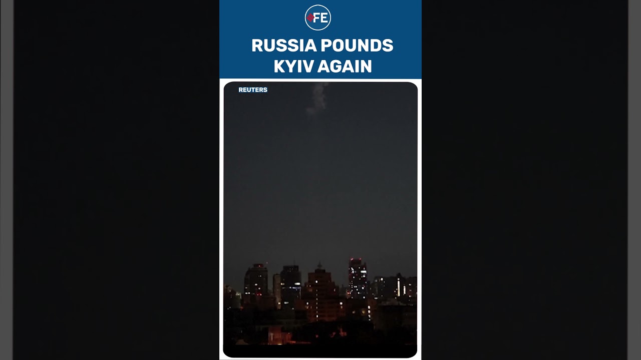 Russia Pounds Kyiv Again | Fresh Missile and Drone Strikes Hit Ukraine's Capital Amid Escalation |