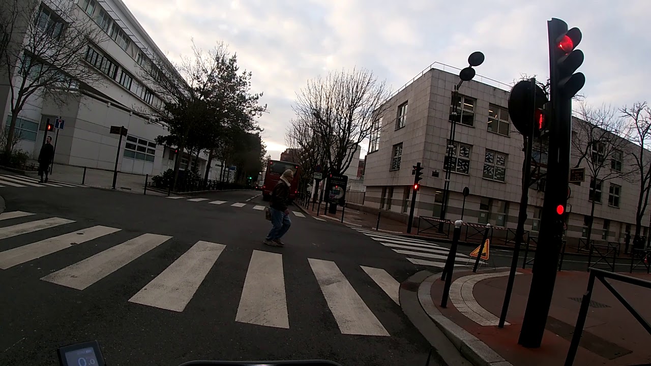 #Velotaf n°2 Paris - Bois Colombes (92) - Courcelles (75017) - 14 02 2020