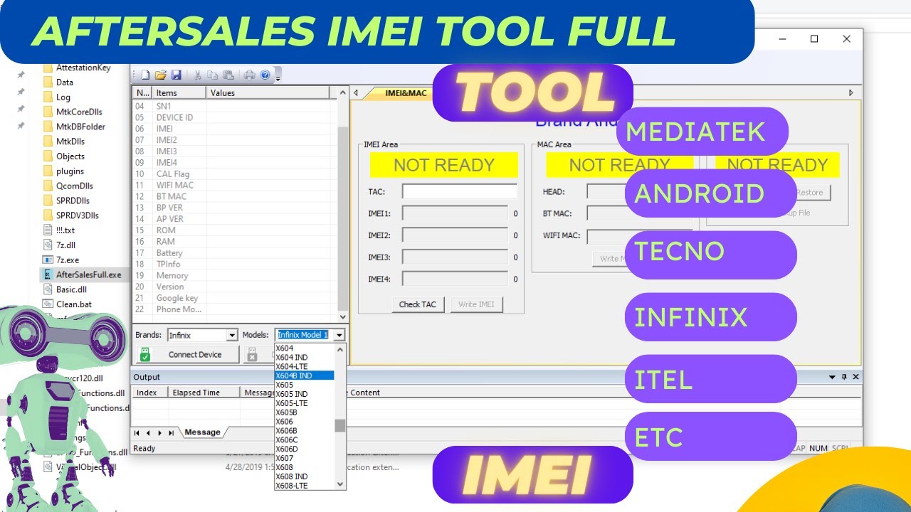 How To Use AfterSales IMEI Tool Full