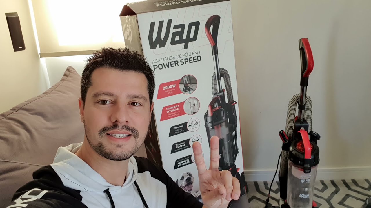 Aspirador WAP Power Speed 2 em 1. Análise e teste