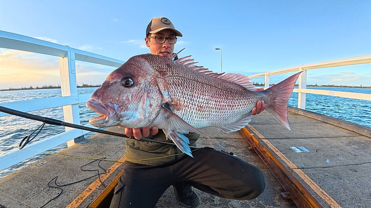 The Greatest Pink Snapper Fishing On Earth? (Fishing The World's Most Famous Jetty)
